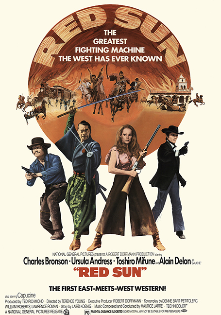 ดูหนังออนไลน์ฟรี Red Sun (1971) ตะวันเพลิง