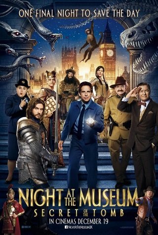 ดูหนังออนไลน์ฟรี Night at the Museum 3 Secret of the Tomb (2014) ไนท์ แอท เดอะ มิวเซียม ความลับสุสานอัศจรรย์