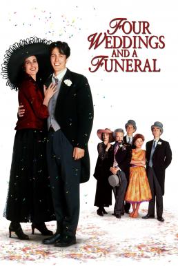 ดูหนังออนไลน์ฟรี Four Weddings and a Funeral (1994) ไปงานแต่งงาน 4 ครั้ง หัวใจนั่งเฉยไม่ได้แล้ว