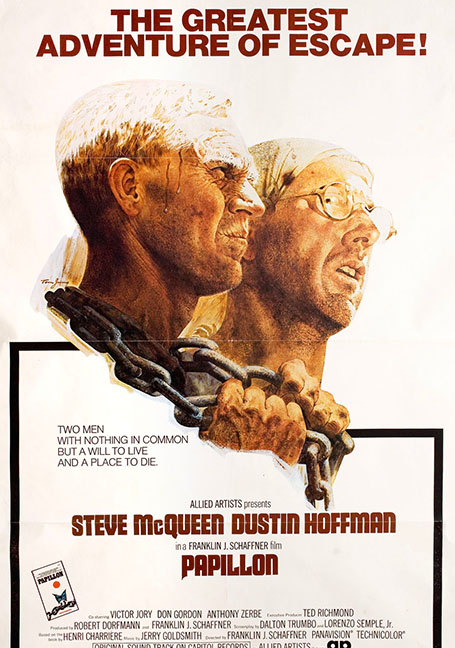ดูหนังออนไลน์ฟรี Papillon (1973) ปาปิยอง ผีเสื้อเสรีที่โหยหาอิสรภาพ