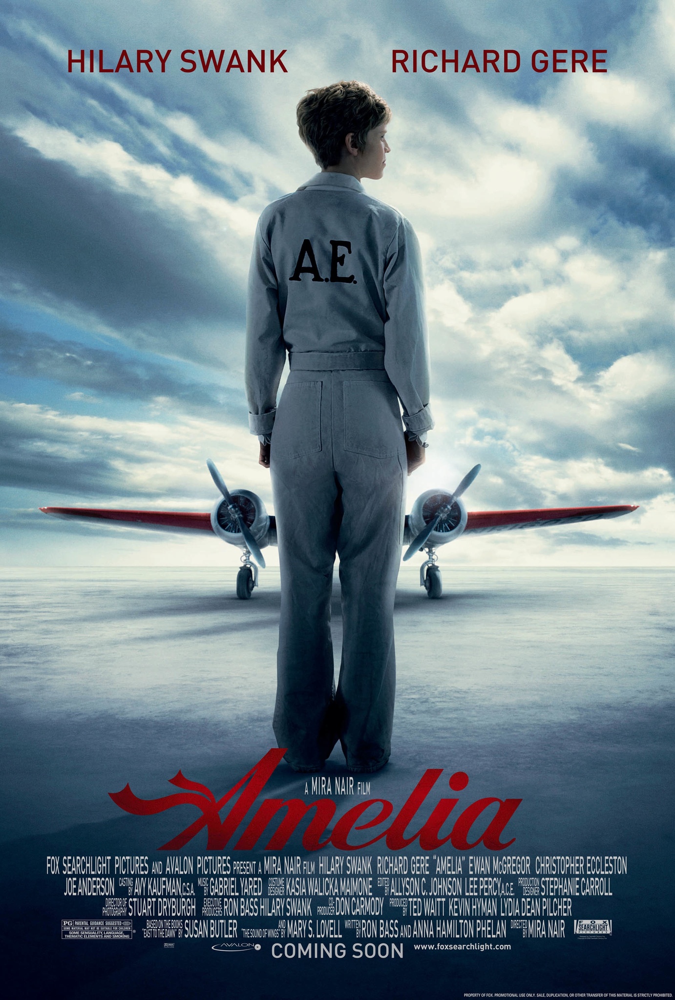 ดูหนังออนไลน์ฟรี Amelia (2009) อมีเลีย สู้เพื่อฝัน บินสุดขอบฟ้า (Soundtrack ซับไทย)