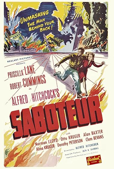 ดูหนังออนไลน์ฟรี Saboteur (1942) ล่ามือสังหาร