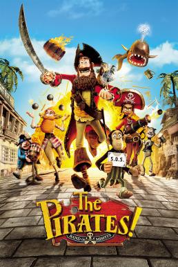 ดูหนังออนไลน์ฟรี The Pirates! Band of Misfits (2012) กองโจรสลัดหลุดโลก