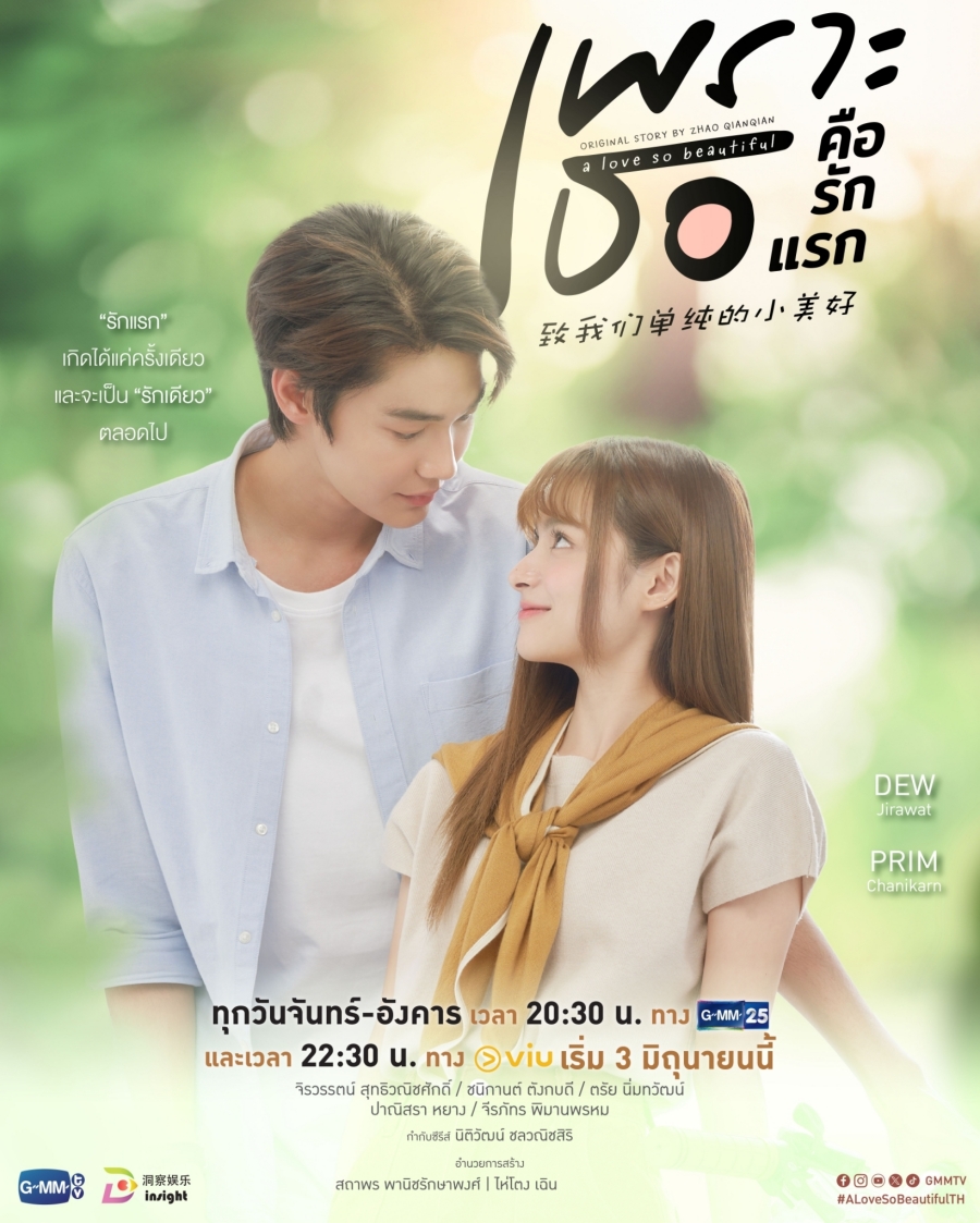 ดูหนังออนไลน์ฟรี A Love So Beautiful เพราะเธอคือรักแรก (2024)