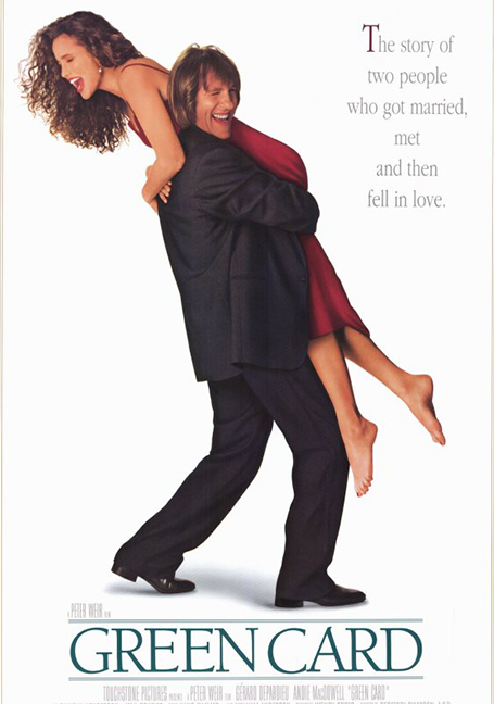 ดูหนังออนไลน์ฟรี Green Card (1990) สะกิดหัวใจรัก