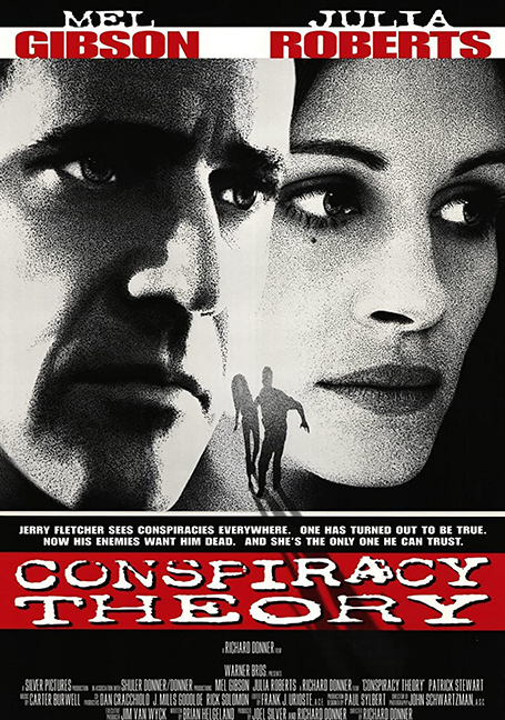 ดูหนังออนไลน์ฟรี Conspiracy Theory (1997) ล่าทฤษฎีมหากาฬ
