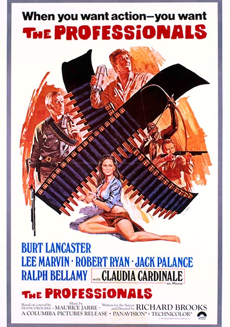 ดูหนังออนไลน์ฟรี The Professionals (1966) ประกาศิต 4 จอมสังหาร