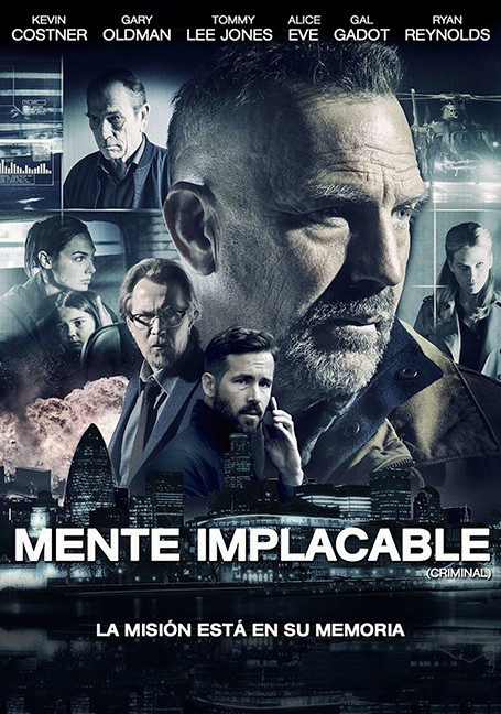 ดูหนังออนไลน์ฟรี Criminal (2016) คนสมองเดือด