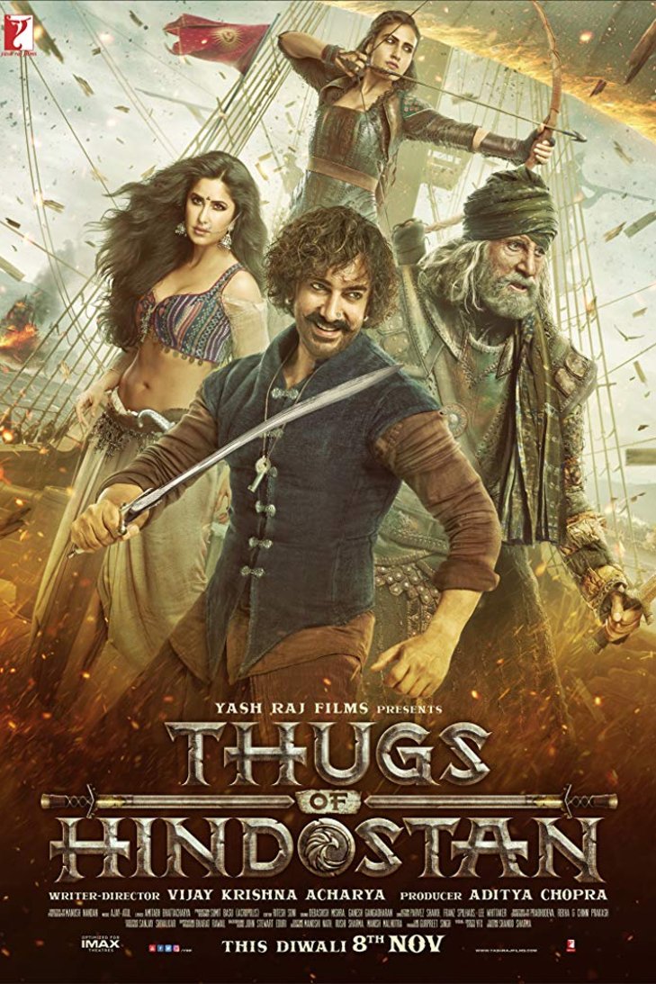 ดูหนังออนไลน์ฟรี Thugs Of Hindostan (2018) (ซับไทย)